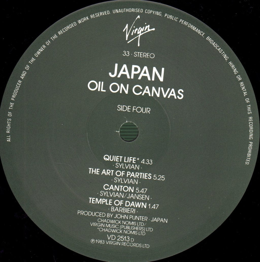 Japan - Oil On Canvas - Double Lp