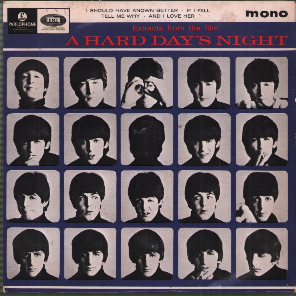 Beatles - Extracts From The Film A Hard Day's Night - 7 Inch