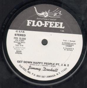 Jimmy Dockett - Get Down Happy People - 12 Inch