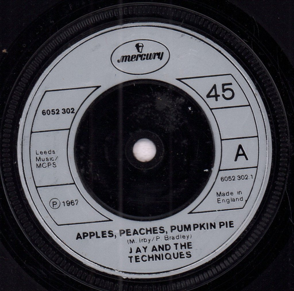 Jay And The Techniques - Apples, Peaches, Pumpkin Pie - 7 Inch