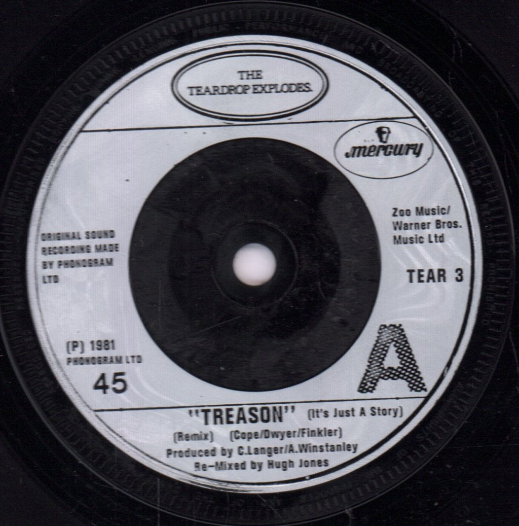 Teardrop Explodes - Treason - 7 Inch
