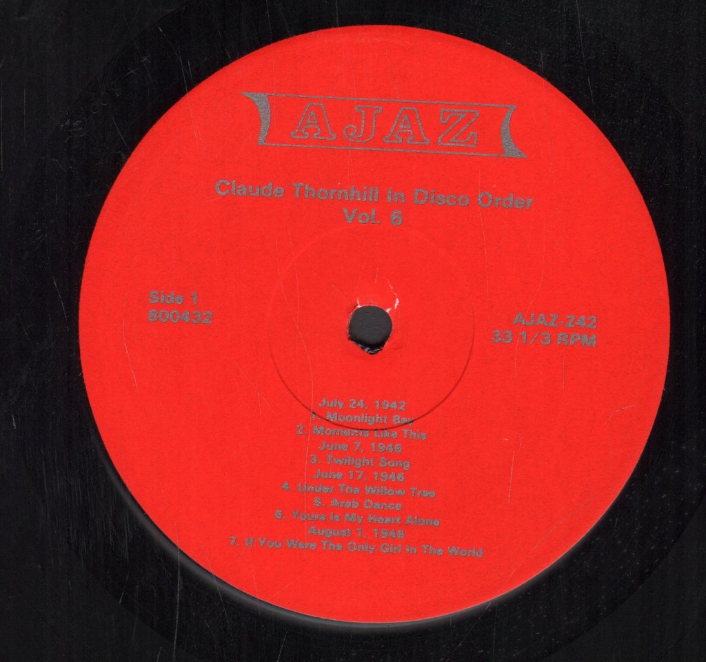 Claude Thornhill - In Disco Order Vol. 6 - Lp