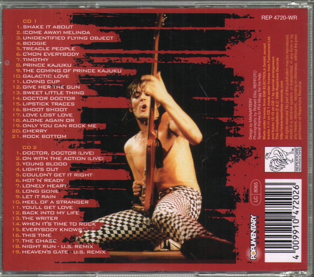 UFO - Time To Rock (Best Of Singles A's & B's) - Double Cd