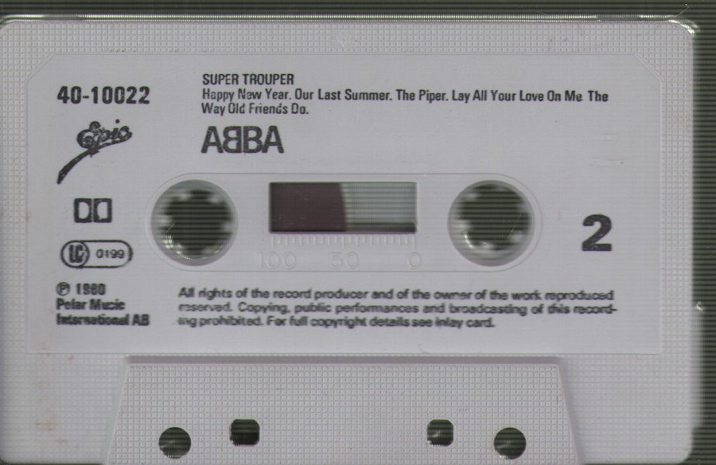 ABBA - Super Trouper - Cassette