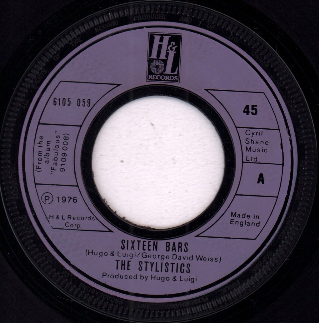 Stylistics - Sixteen Bars - 7 Inch