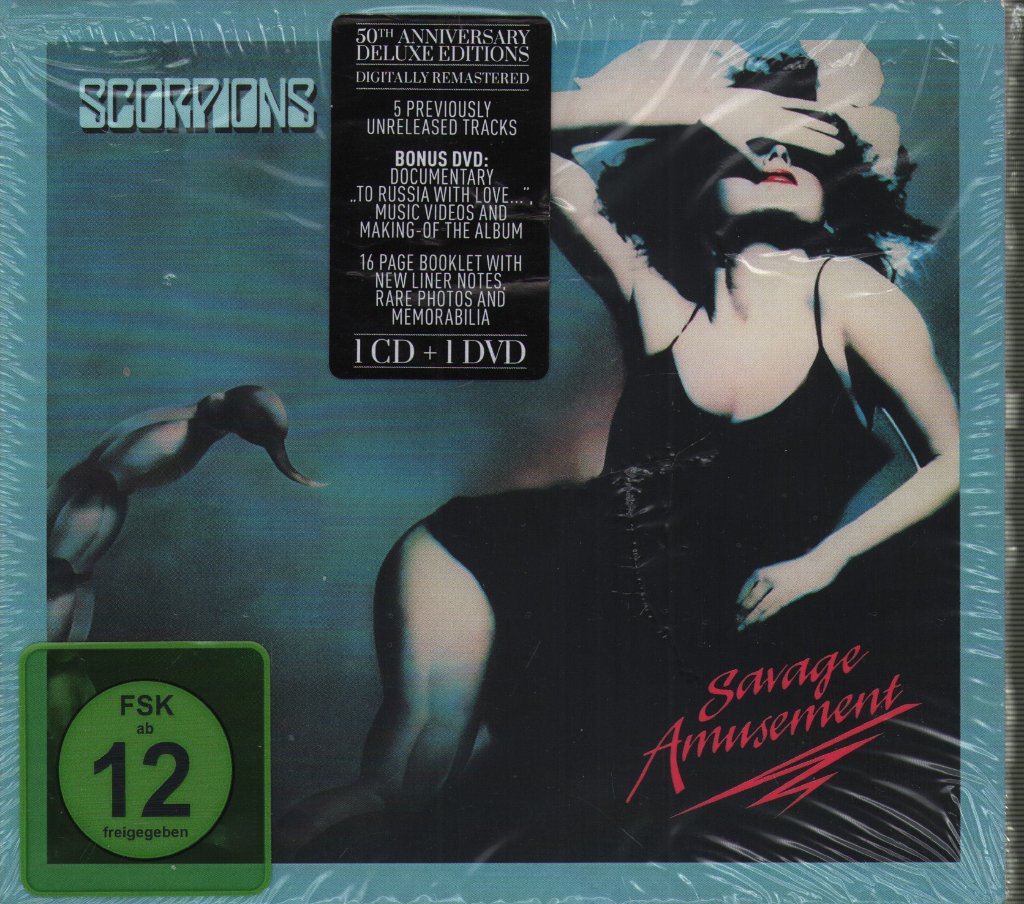 Scorpions - Savage Amusement - Cd/Dvd