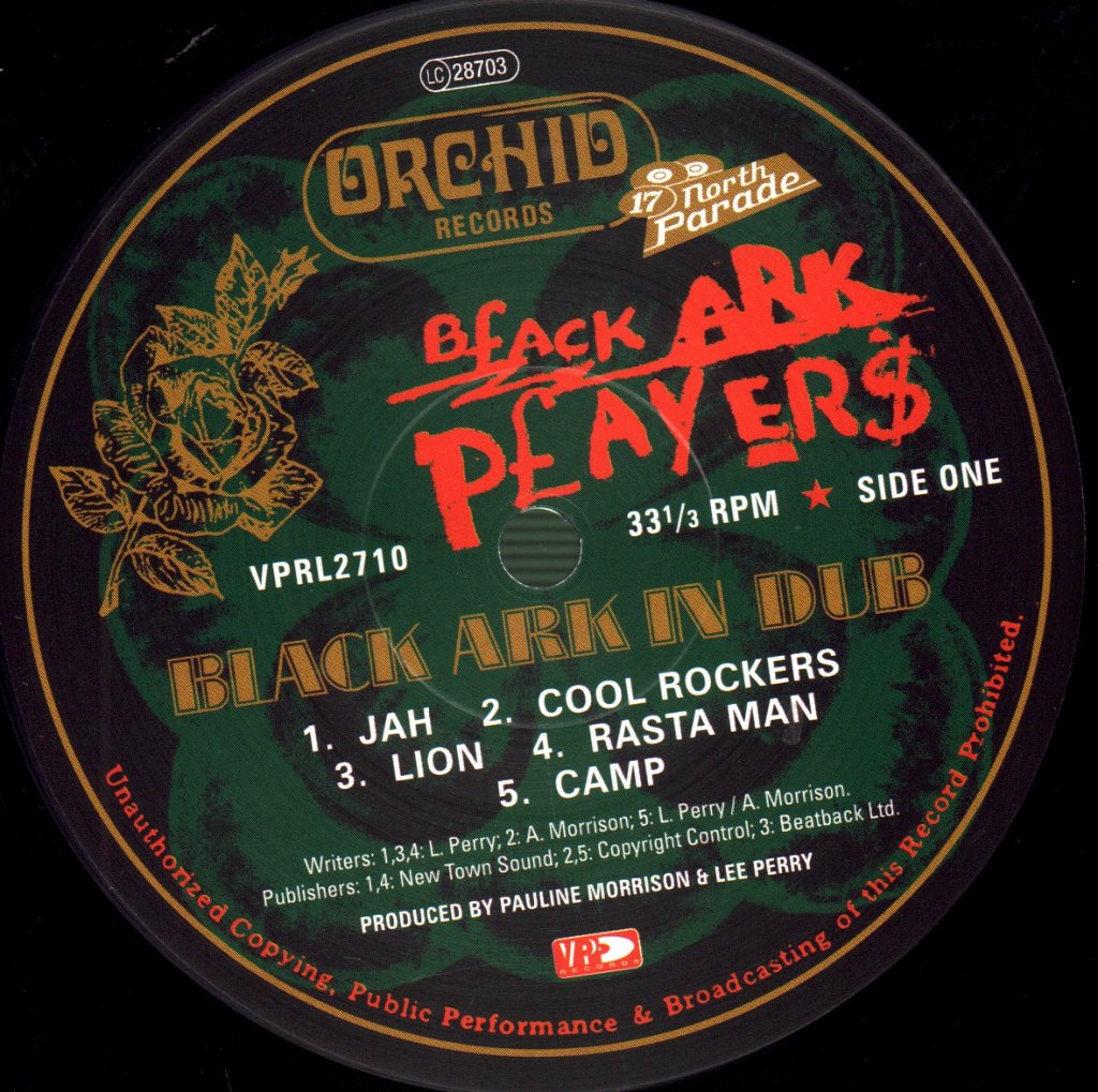 Black Ark Players - Black Ark In Dub - Lp
