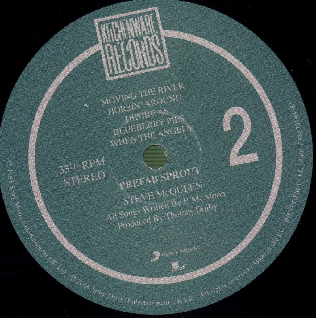 Prefab Sprout - Steve Mcqueen - Lp