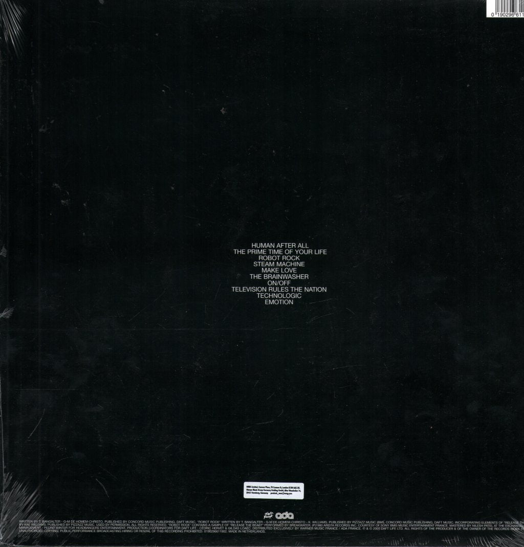 Daft Punk - Human After All - Double Lp