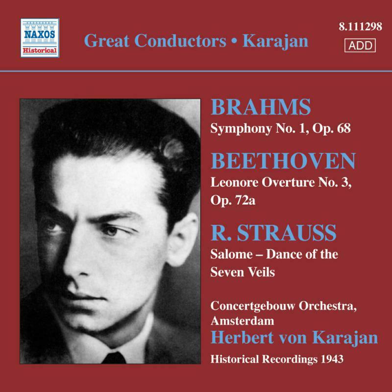 Herbert Von Karajan - Brahms: Symphony No.1 - Cd