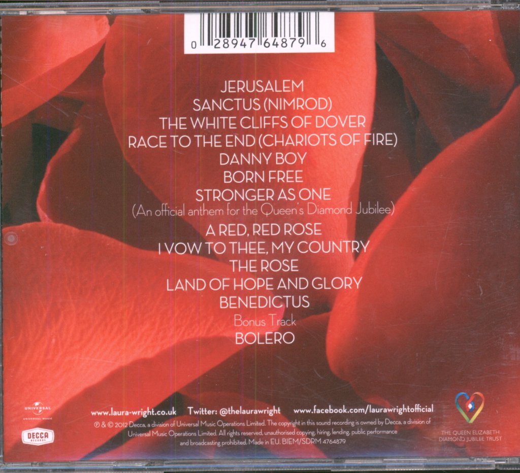 Laura Wright - Glorious - Cd