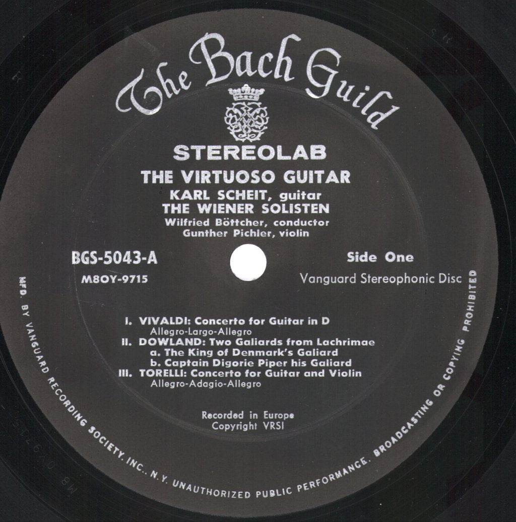 Wiener Solisten - Virtuoso Guitar - Lp