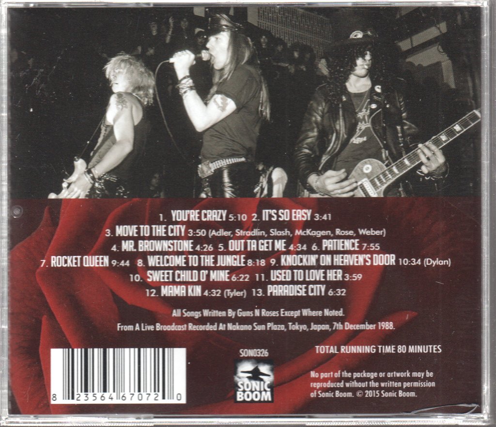 Guns N' Roses - In The Empire Of The Sun - Cd