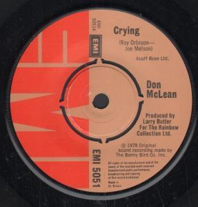 Don McLean - Crying - 7 Inch