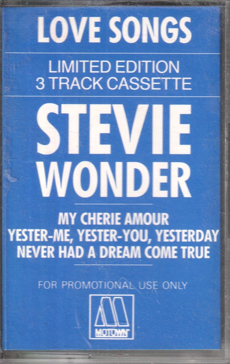 Stevie Wonder - Love Songs - Cassette