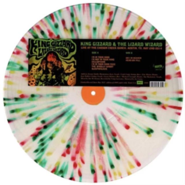 King Gizzard And The Lizard Wizard - Live At the Carson Creek Ranch, Austin, Tx. May 2nd 2014 - Lp