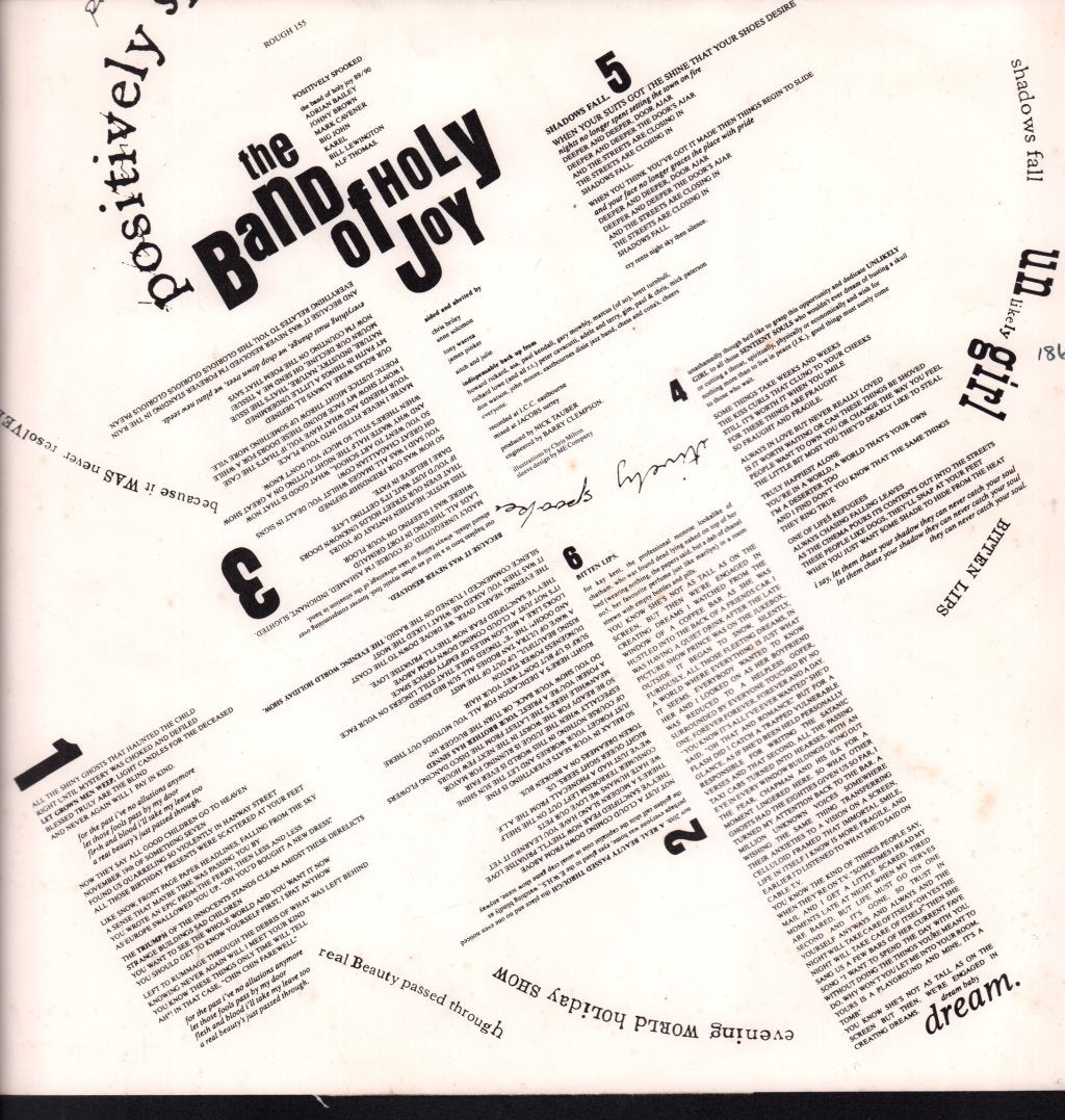 Band Of Holy Joy - Positively Spooked - Lp