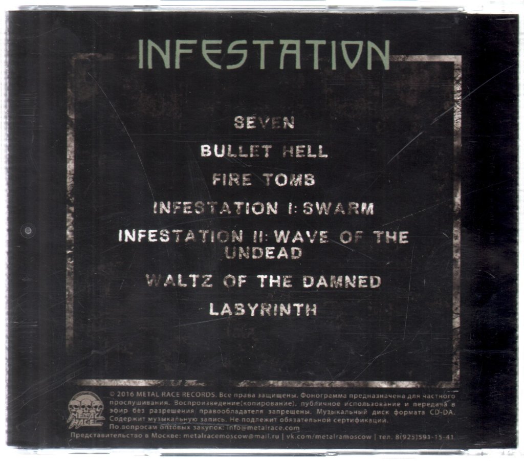 Horroraiser - Infestation - Cd