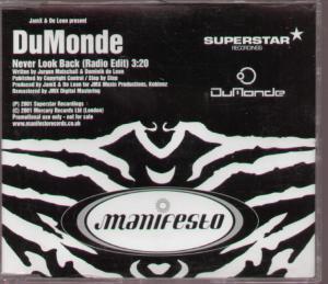 Dumonde - Never Look Back - Cd