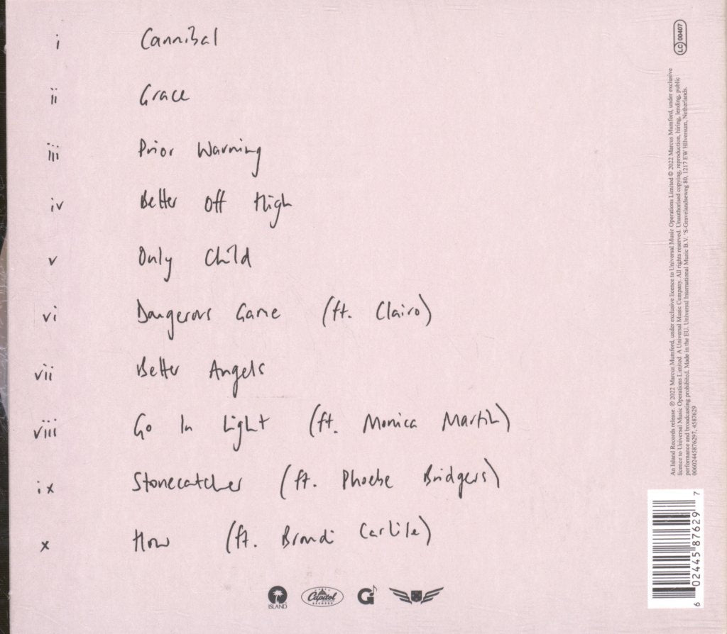 Marcus Mumford - (Self-titled) - Cd