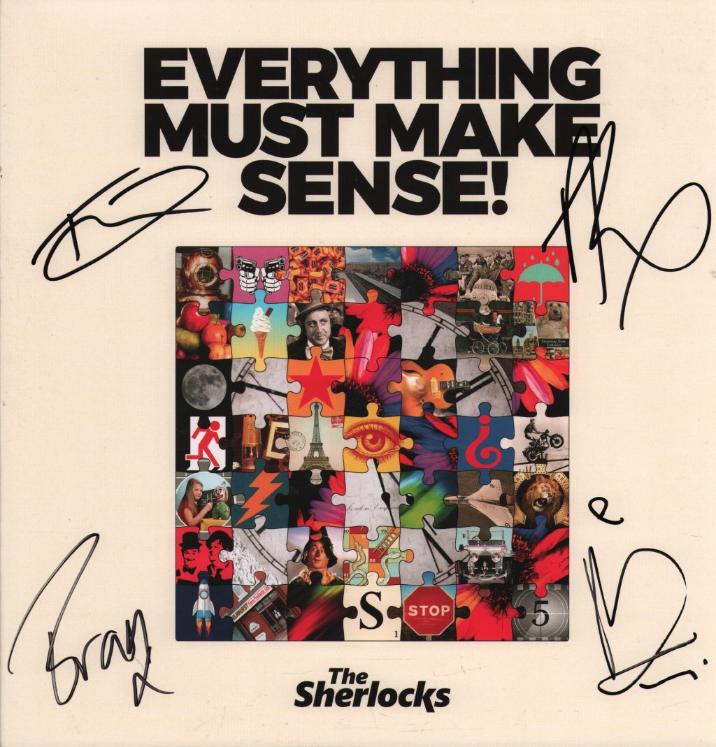 Sherlocks - Everything Must Make Sense! (SIGNED) - Lp