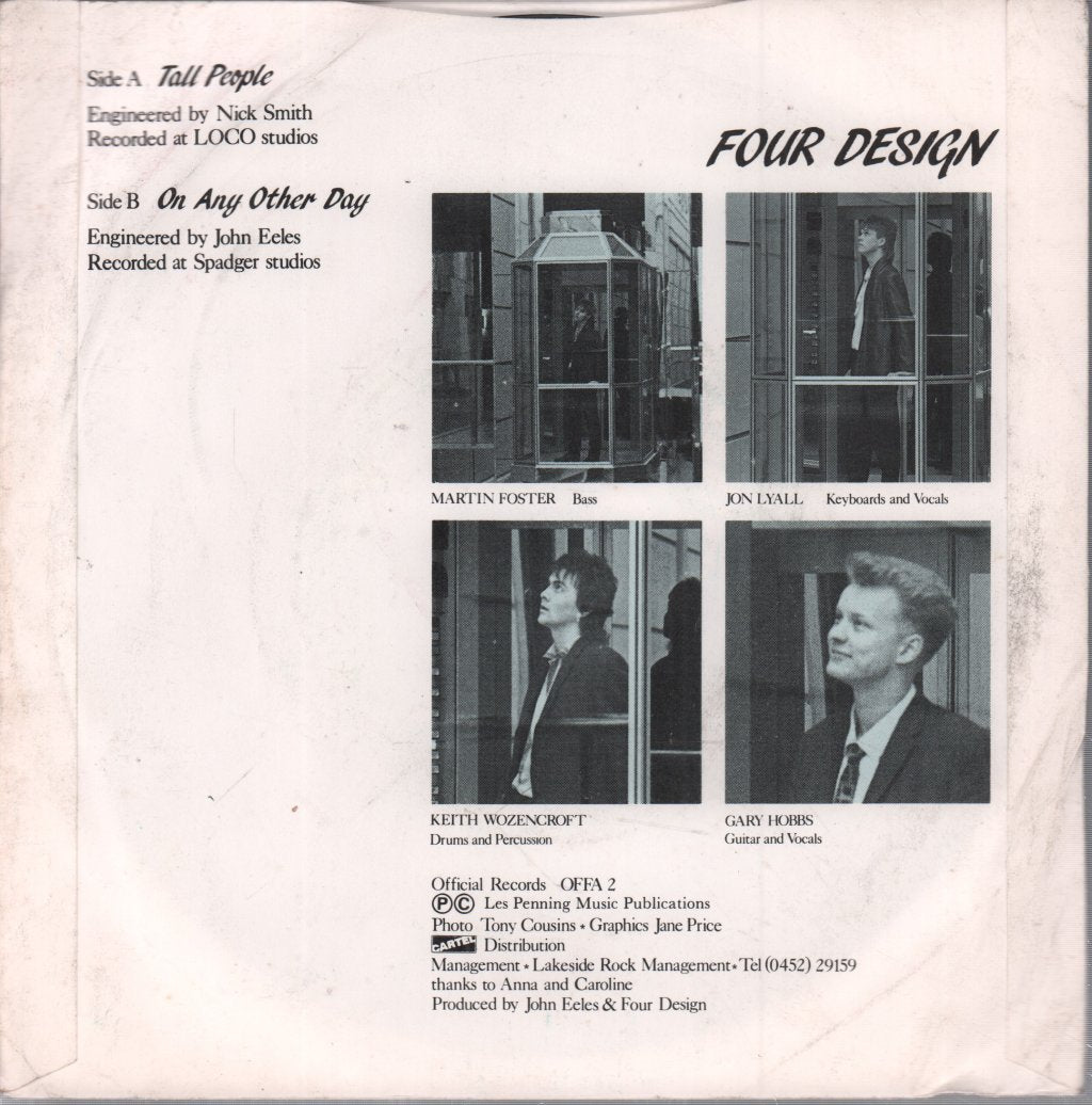 Four Design - Tall People - 7 Inch