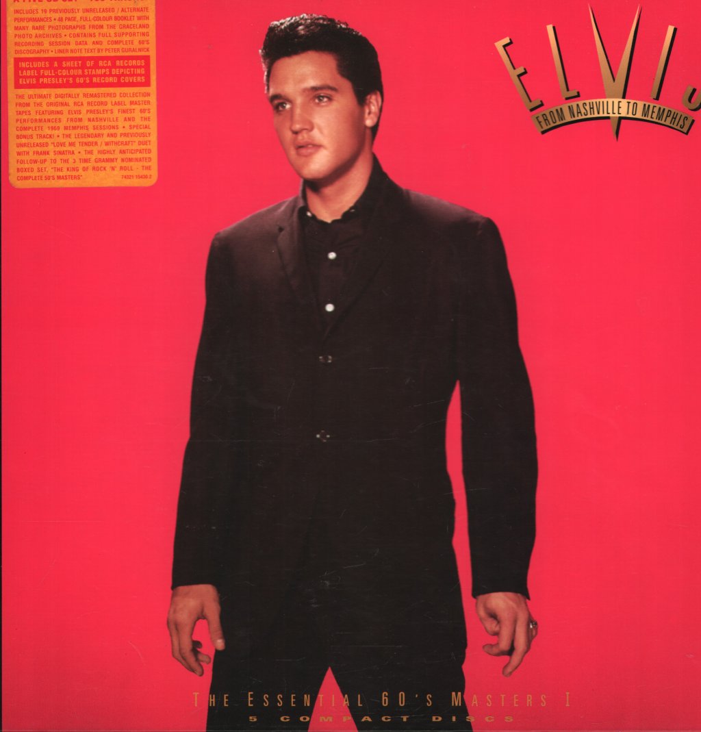 Elvis Presley - From Nashville To Memphis - The Essential 60's Masters I - Cd Box Set