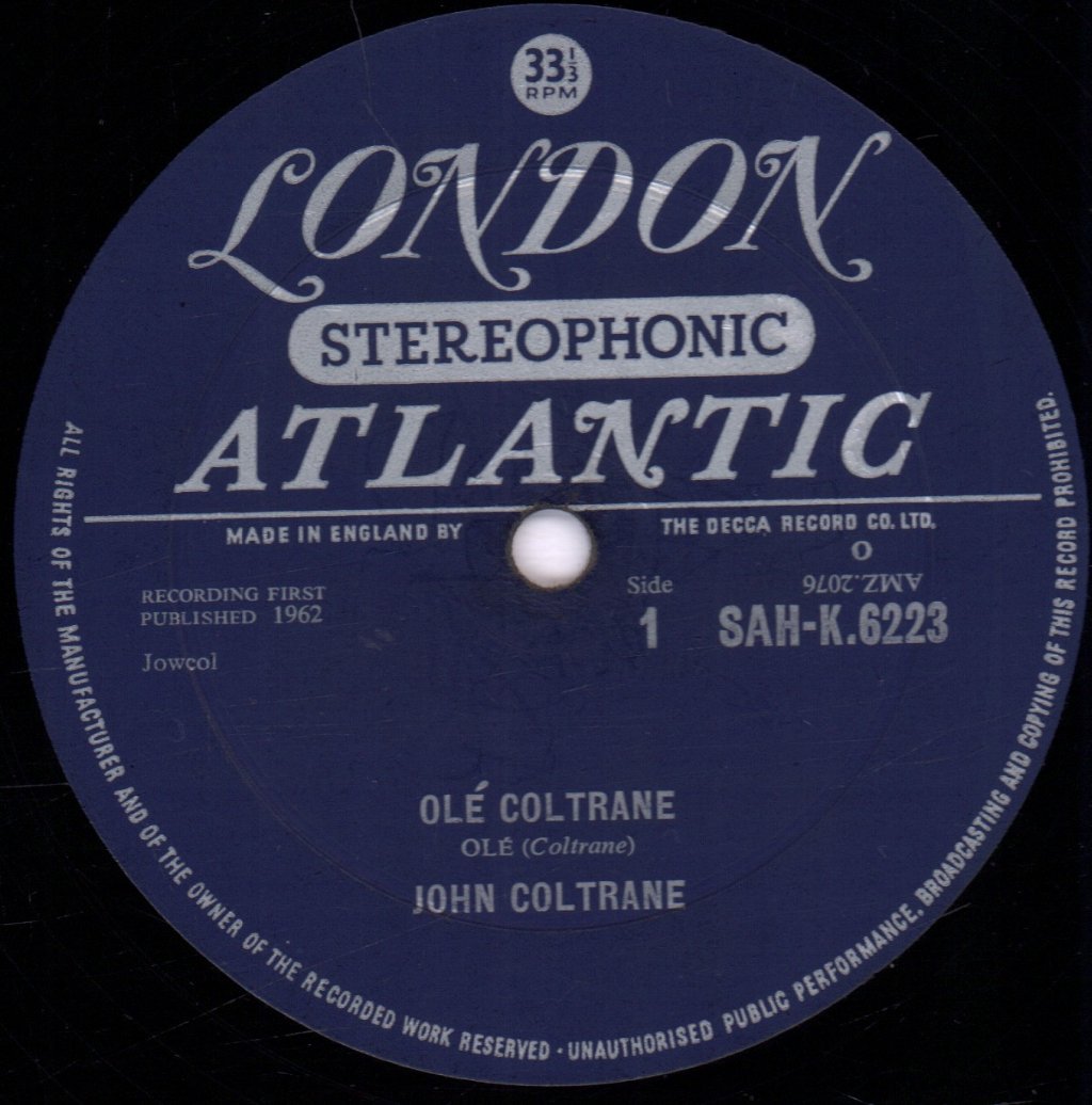 John Coltrane - Olé Coltrane - Lp