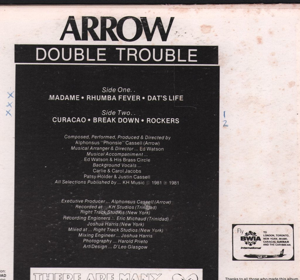 Arrow - Double Trouble - Lp