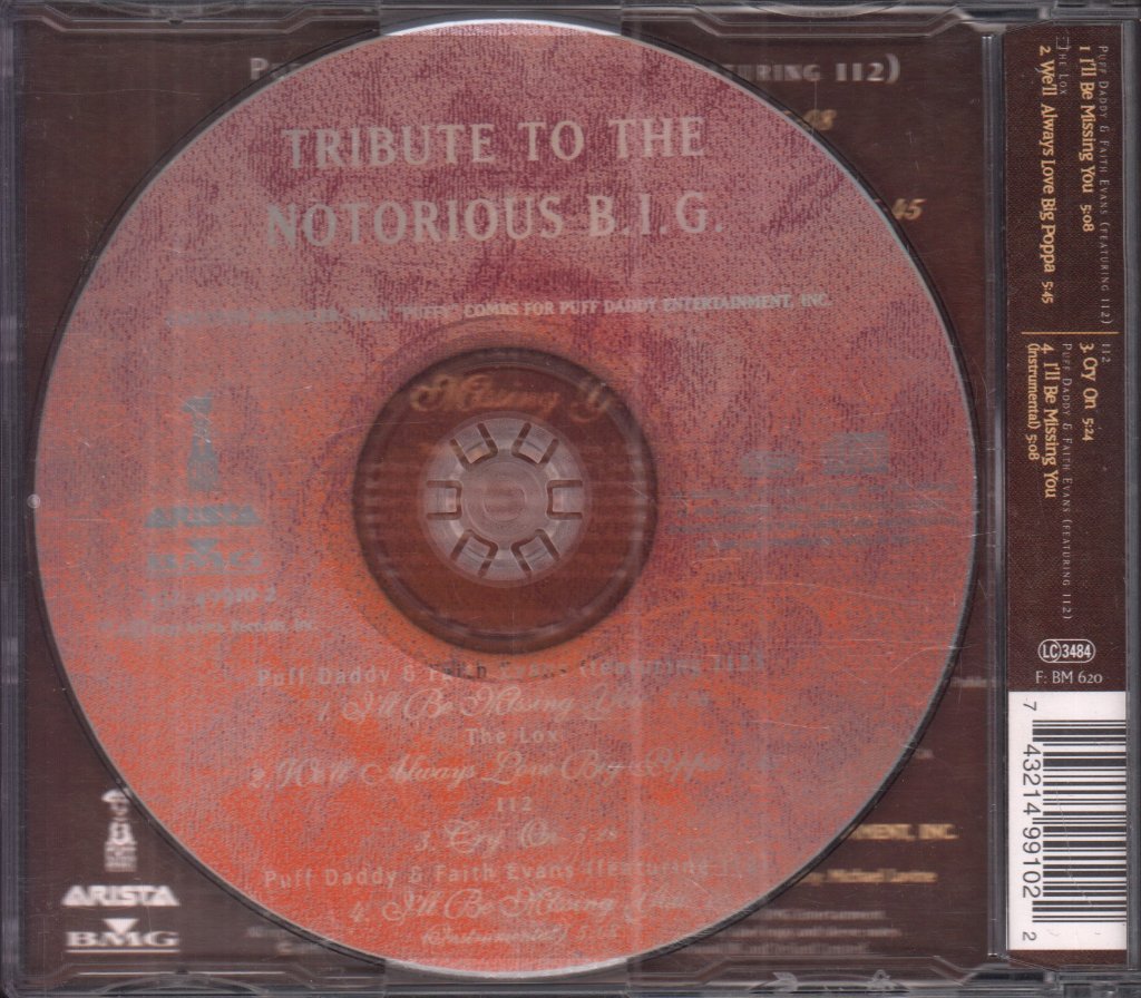Tribute To The Notorious B.i.g. - I'll Be Missing You - Cd
