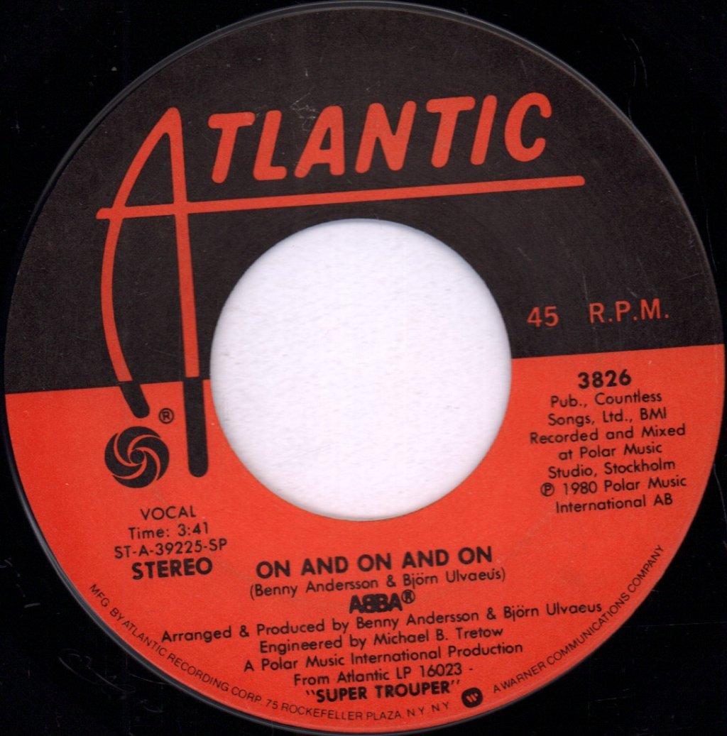 ABBA - Lay All Your Love On Me - 7 Inch