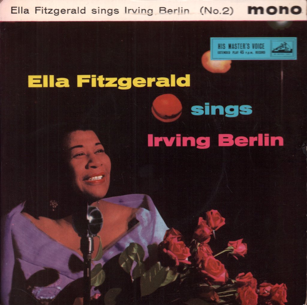 Ella Fitzgerald With Paul Weston And His Orchestra - Sings Irving Berlin (No. 2) - 7 Inch