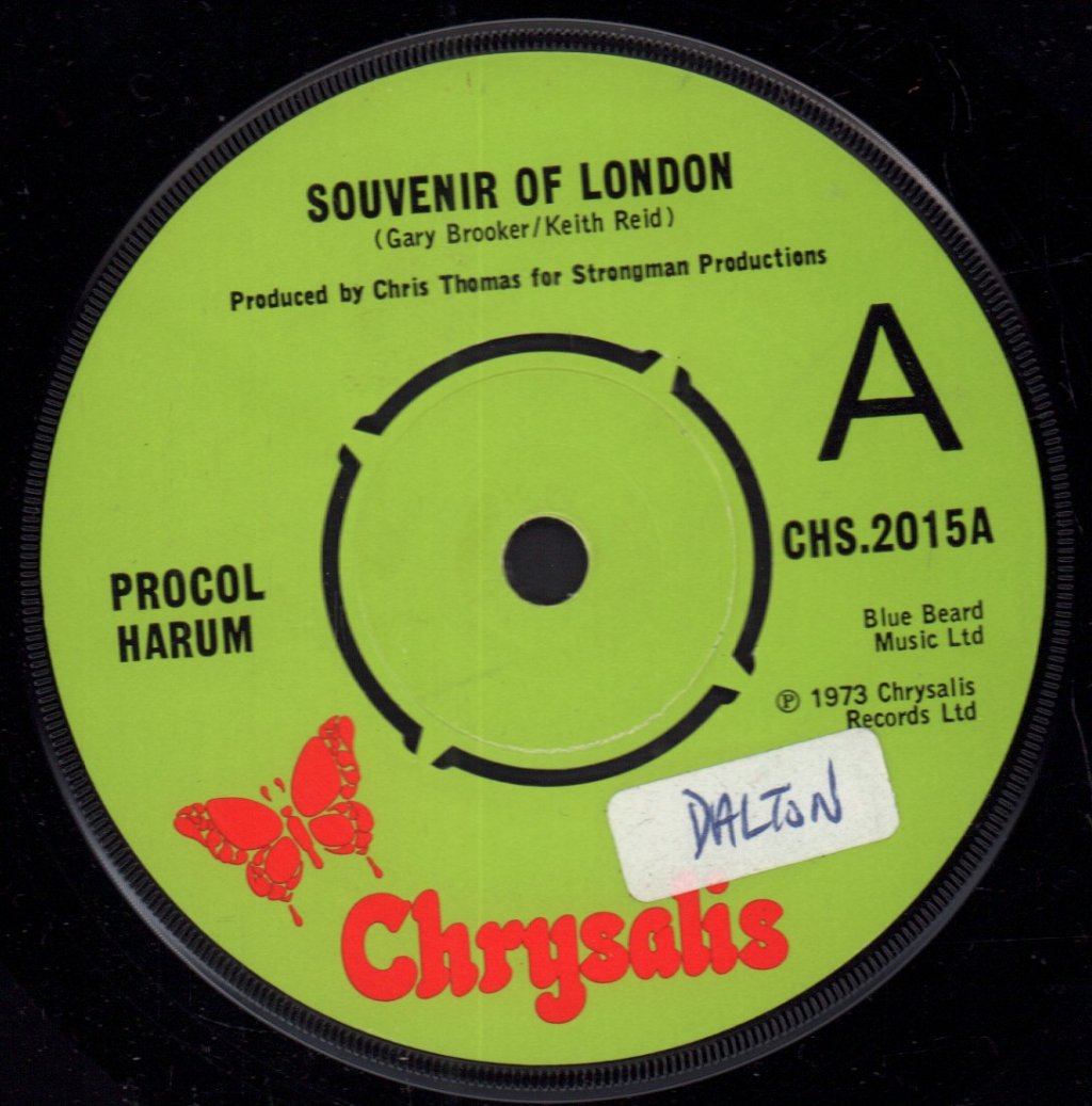 Procol Harum - Souvenir Of London - 7 Inch