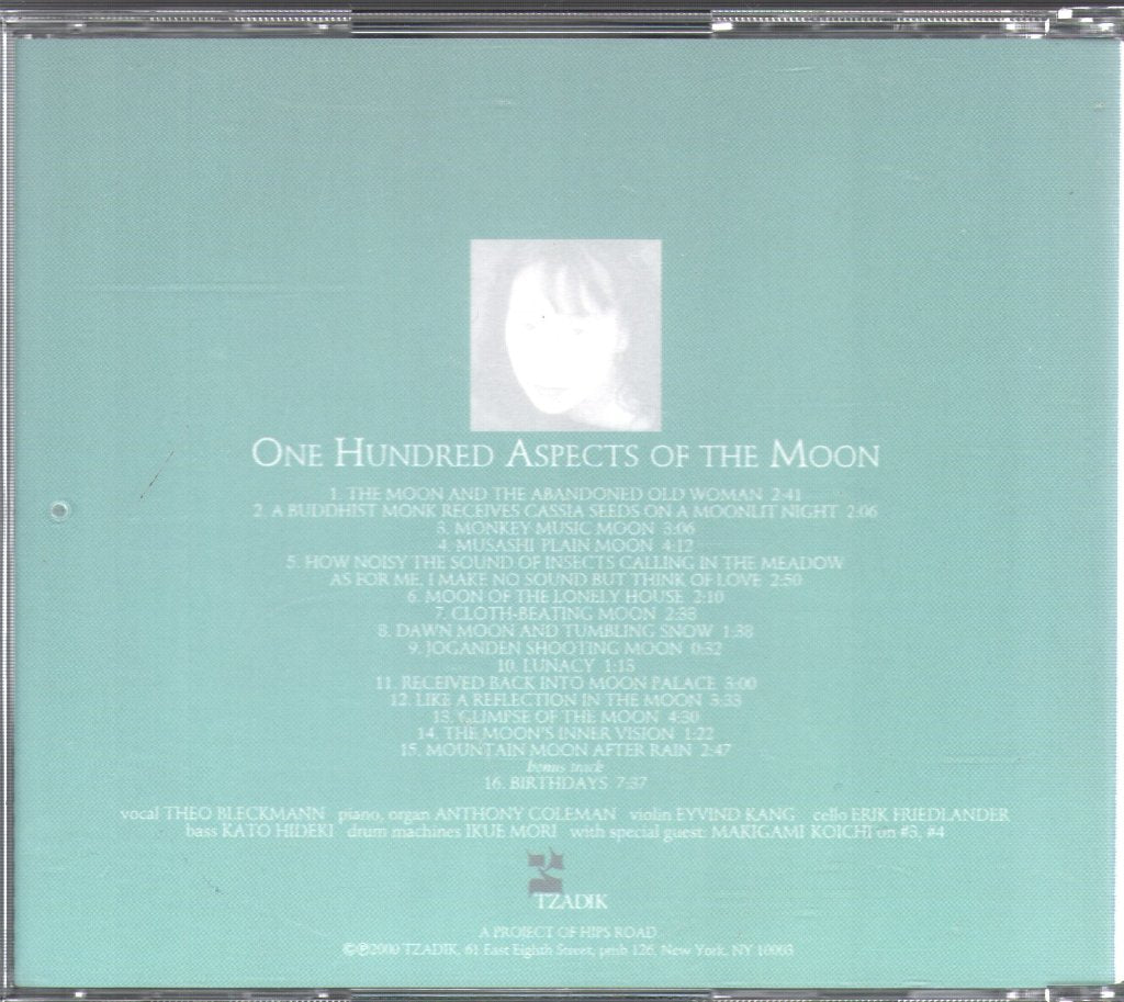 Ikue Mori - One Hundred Aspects Of The Moon - Cd