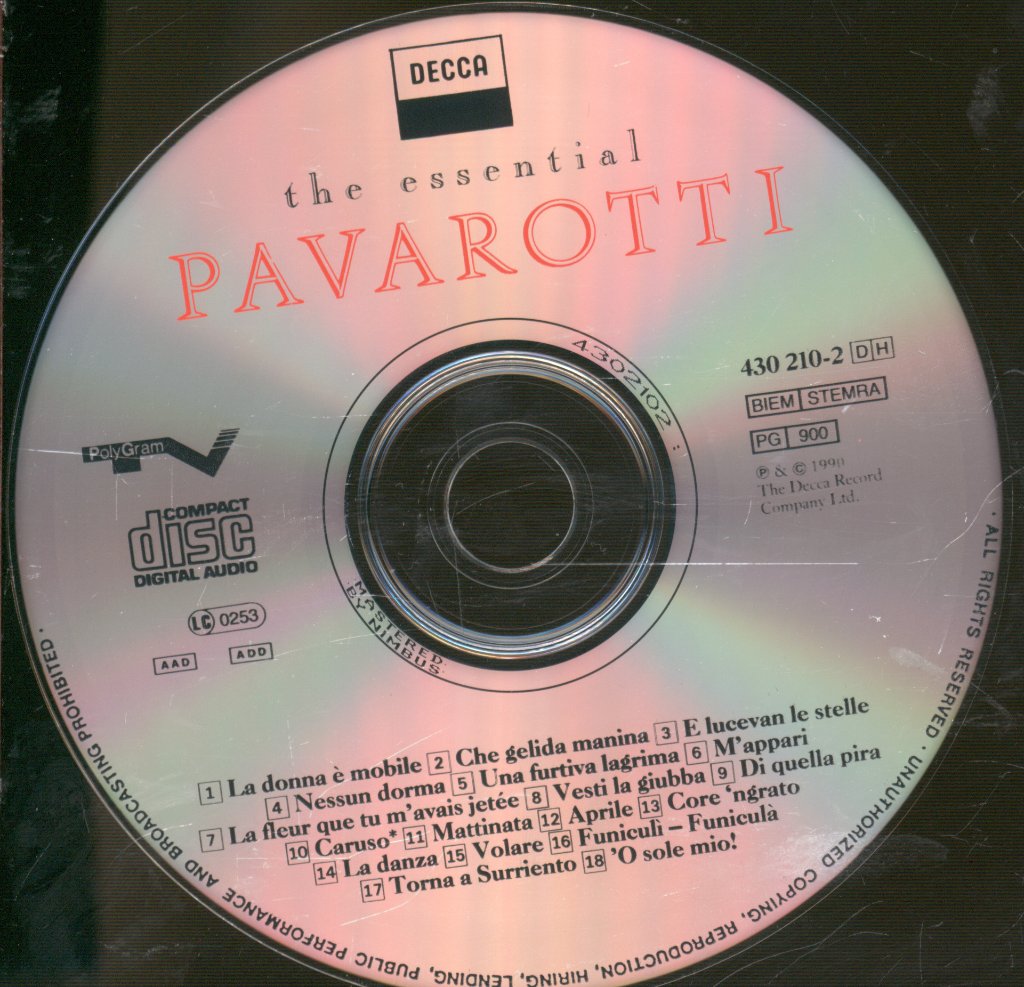 Luciano Pavarotti - Essential Pavarotti - Cd