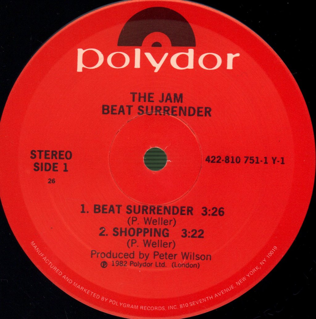 Jam - Beat Surrender - 12 Inch