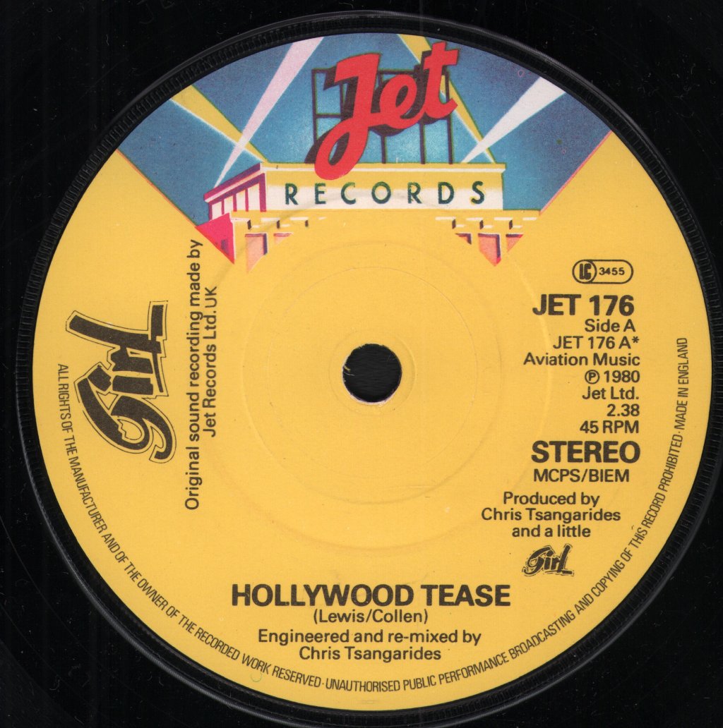 Girl - Hollywood Tease - 7 Inch