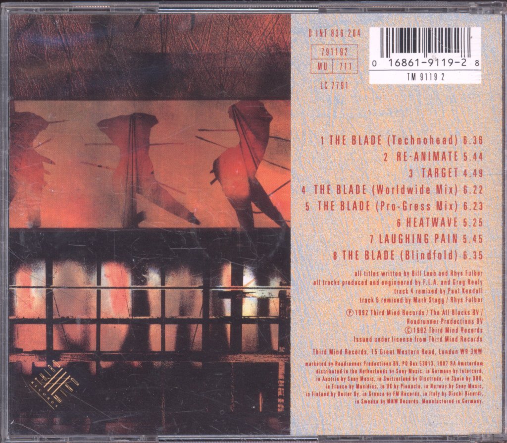 Front Line Assembly - Blade - Cd