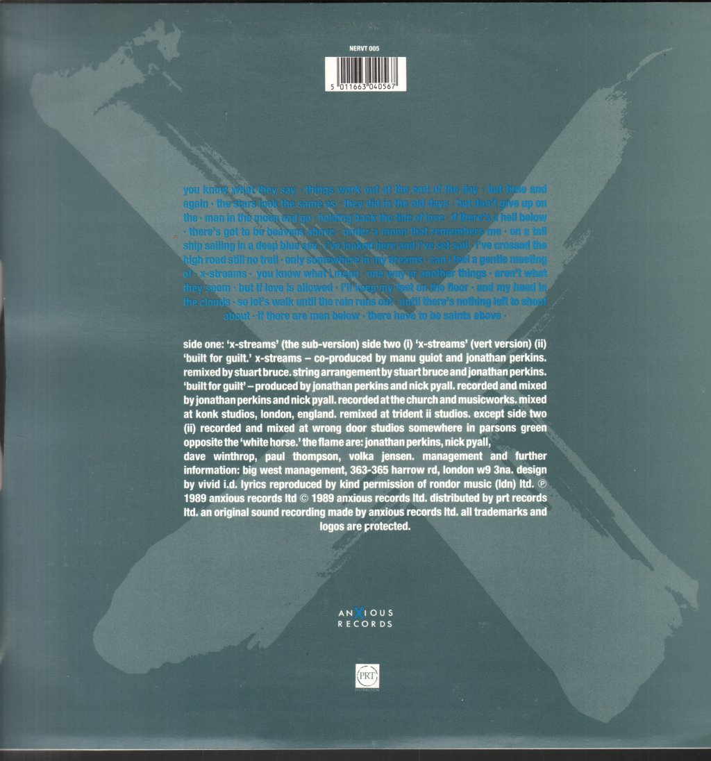 Flame (80'S Group) - X-Streams - 12 Inch
