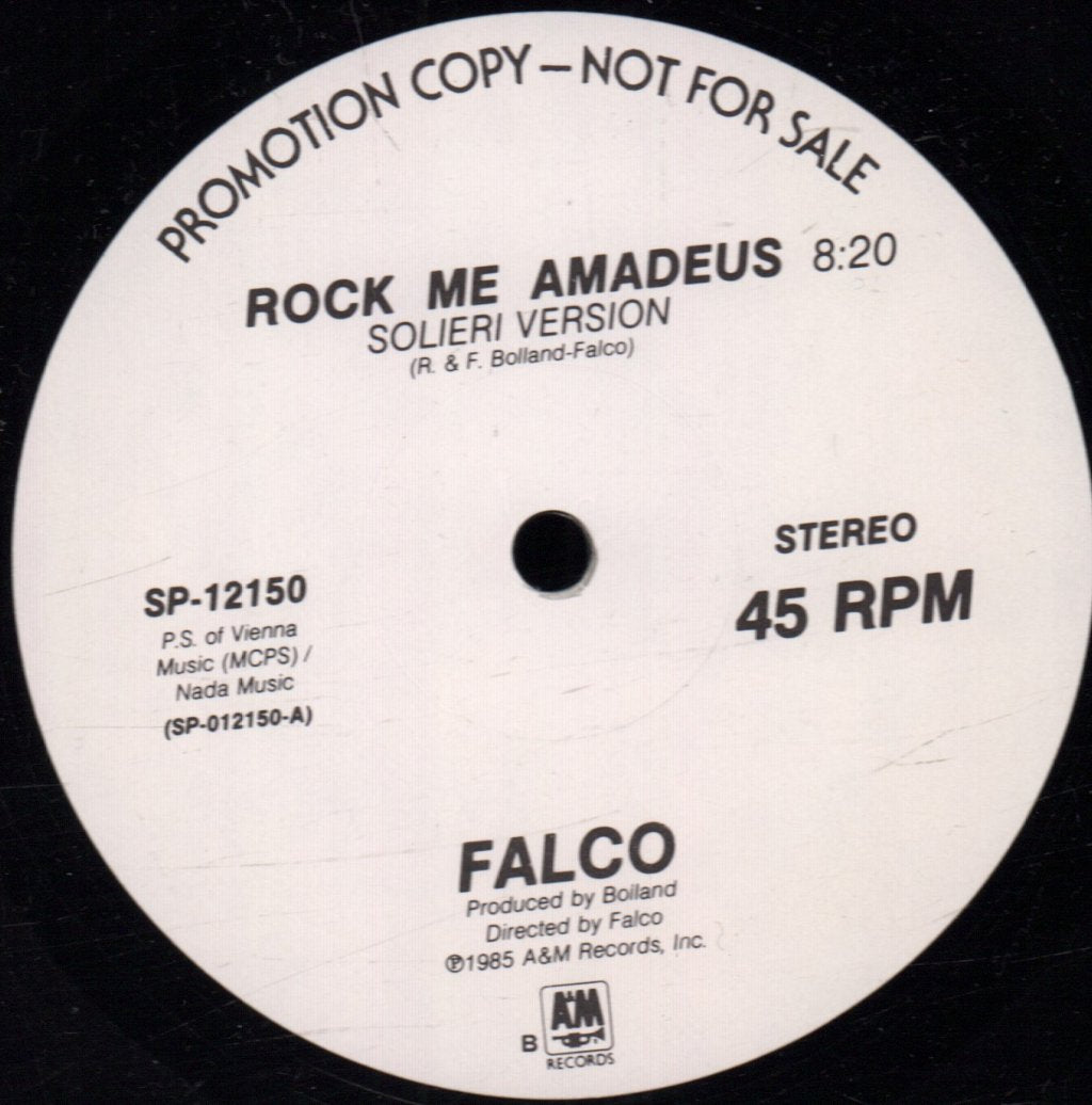 Falco - Rock Me Amadeus (Extended Version) - 12 Inch
