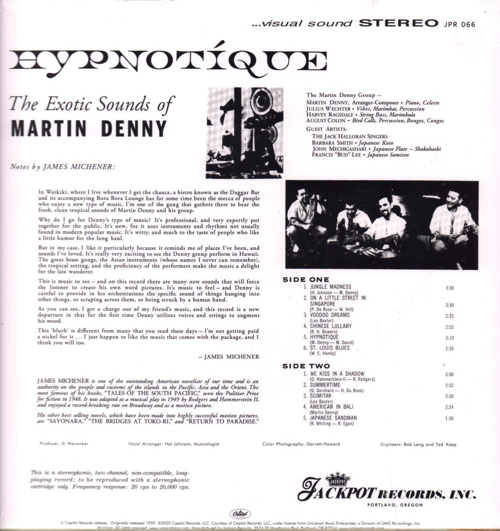 Martin Denny - Hypnotique - Lp