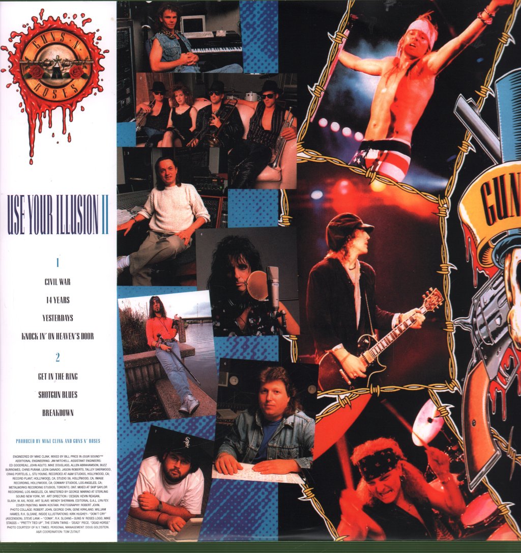 Guns N Roses - Use Your Illusion 2 - Double Lp