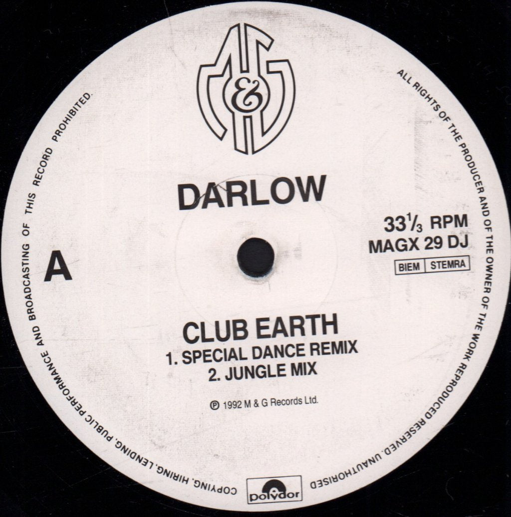 Darlow - Club Earth - 12 Inch