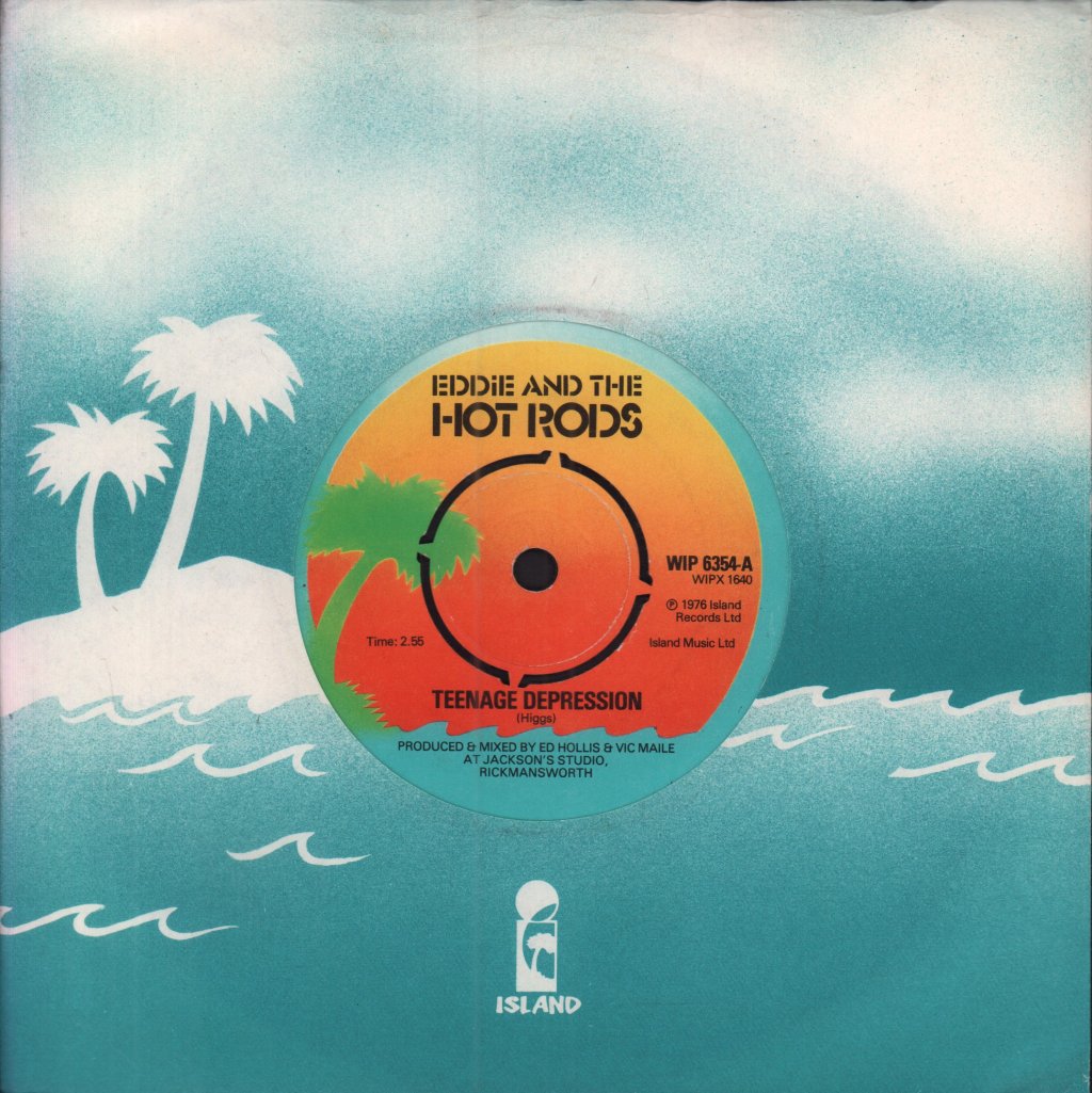Eddie And The Hot Rods - Teenage Depression - 7 Inch
