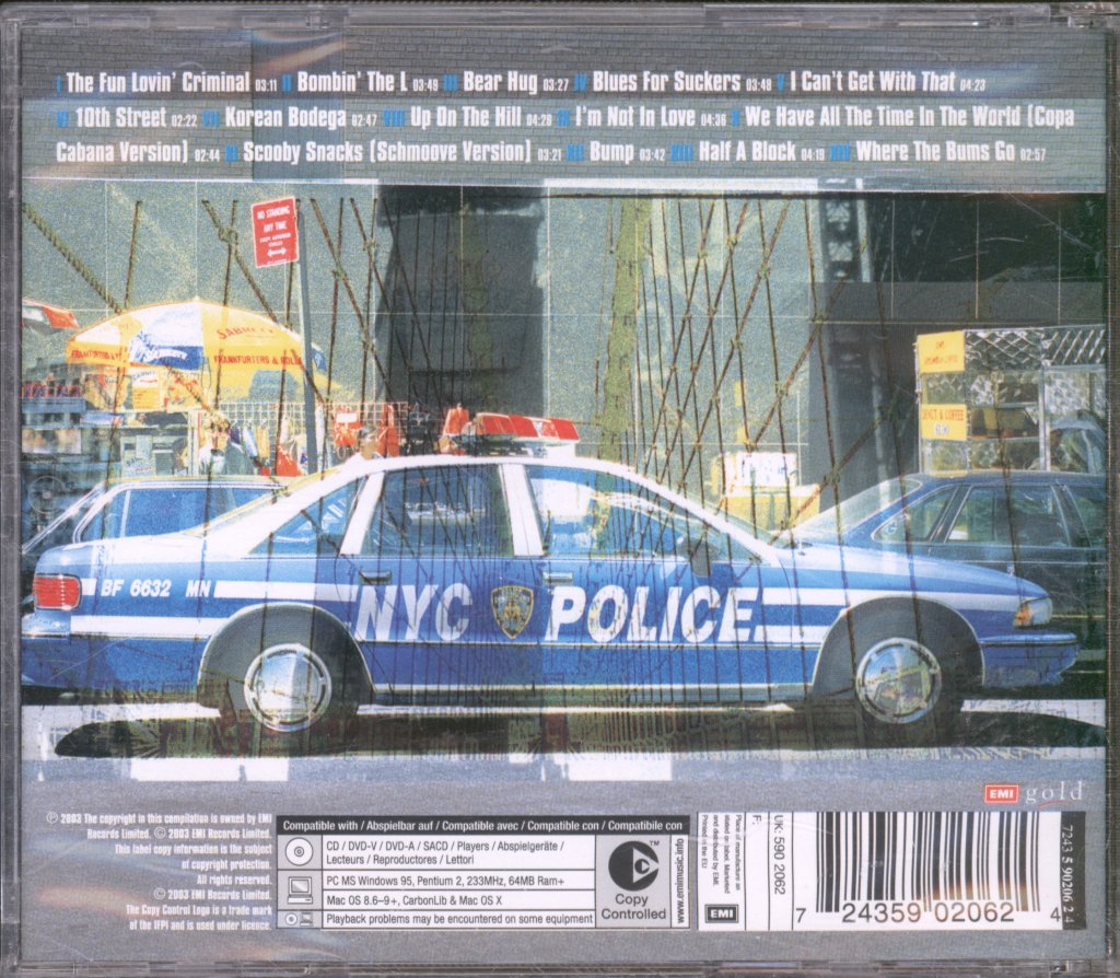 Fun Lovin' Criminals - Scooby Snacks - The Collection - Cd