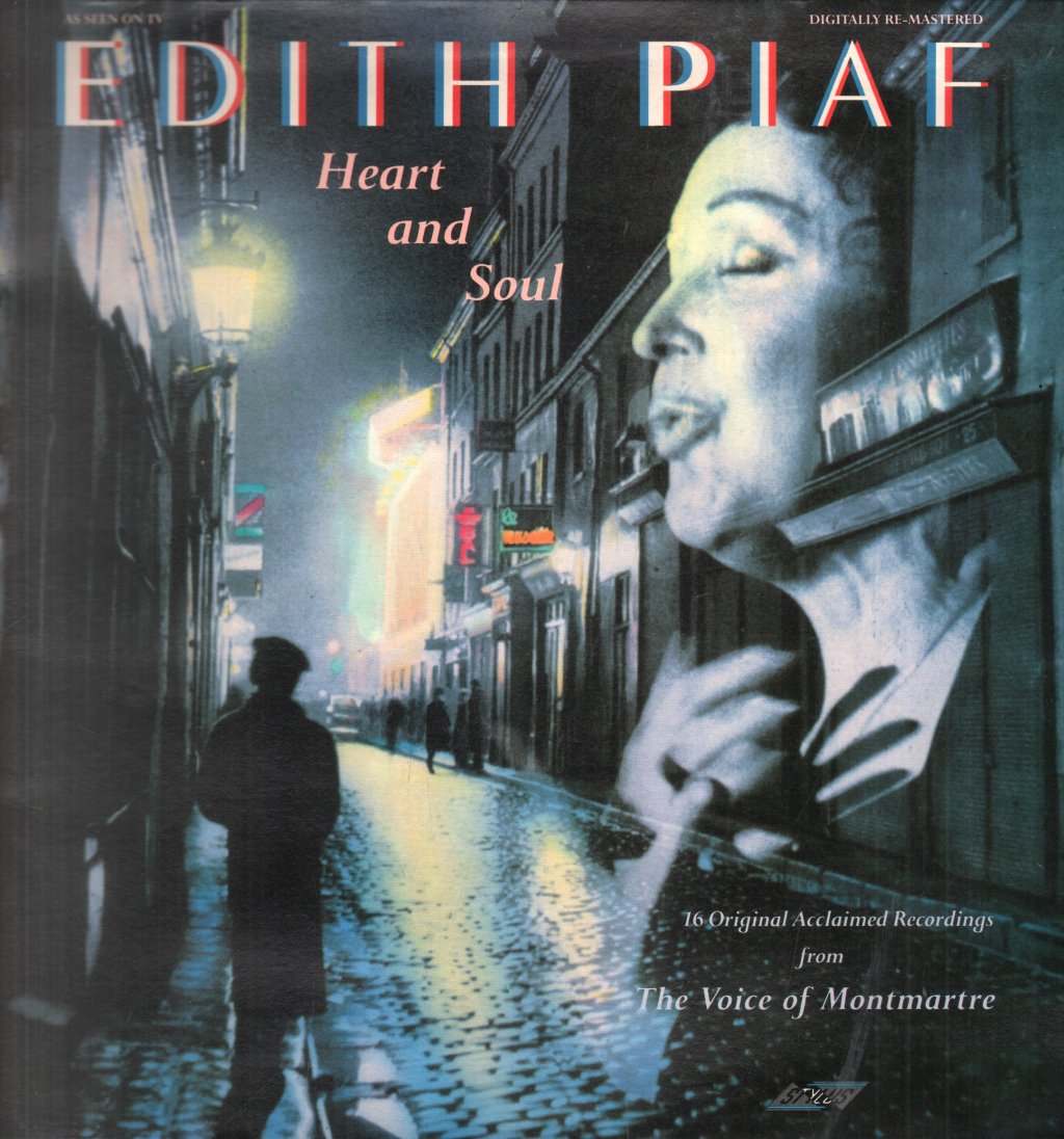 Edith Piaf - Heart And Soul - Lp