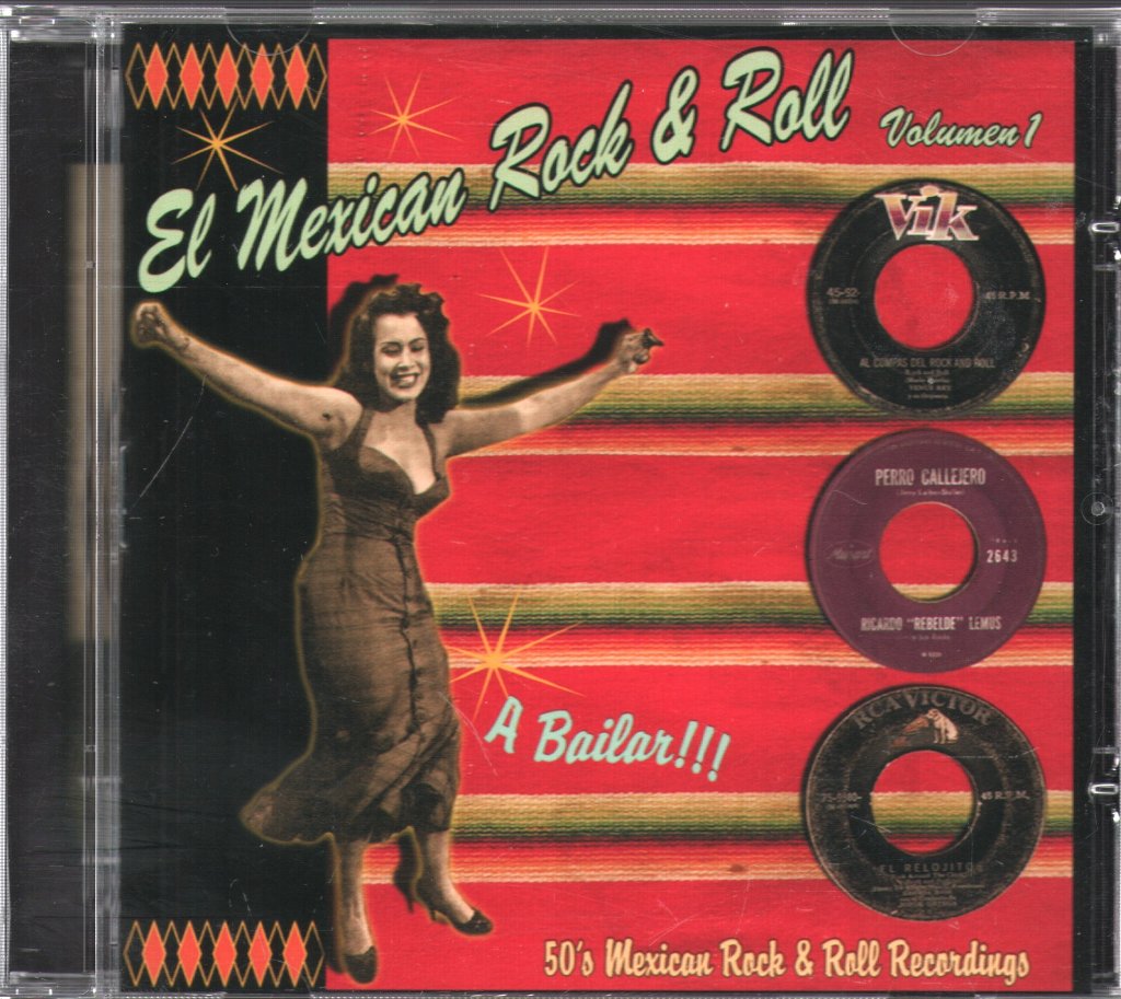 Various Artists - El Mexican Rock And Roll - 50's Mexican Rock & Roll Recordings - Vol.1  A Bailar!!! - Cd