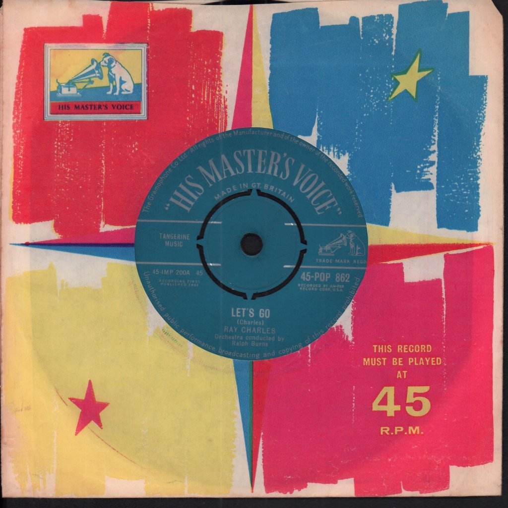 Ray Charles - Let's Go - 7 Inch