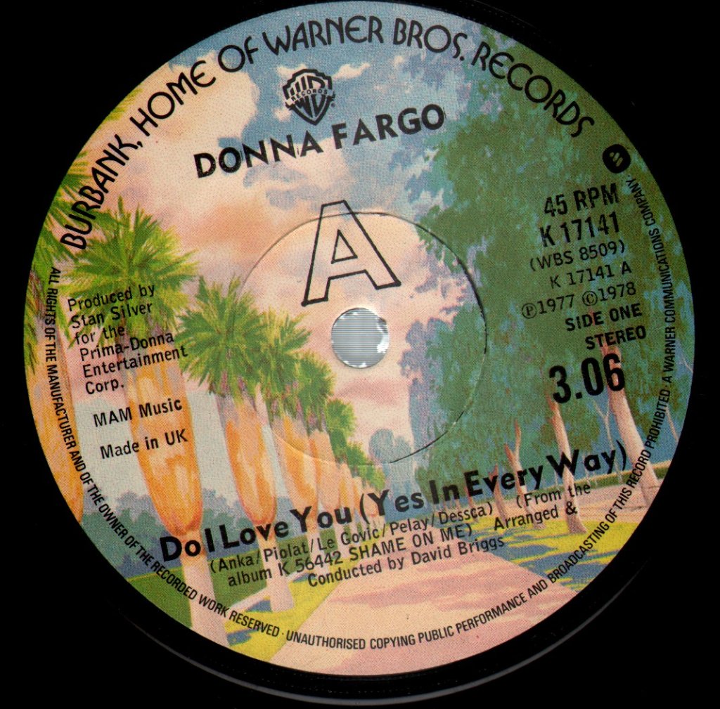 Donna Fargo - Do I Love You - 7 Inch