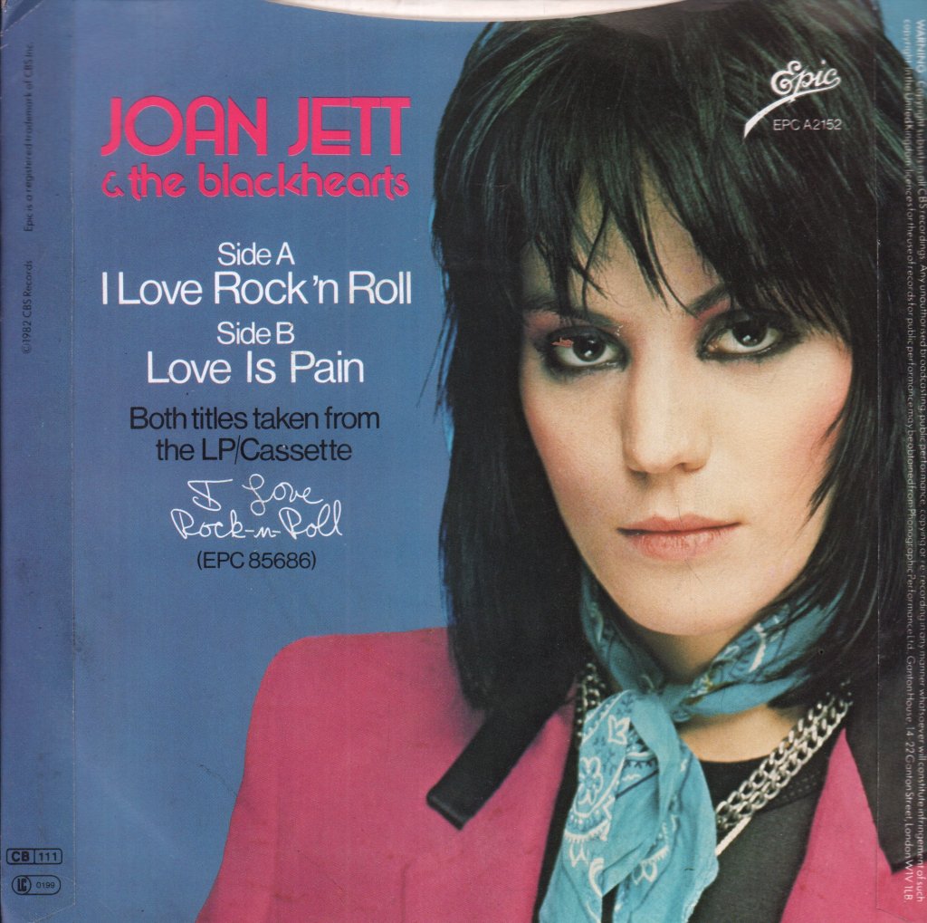 Joan Jett And The Blackhearts - I Love Rock N Roll - 7 Inch